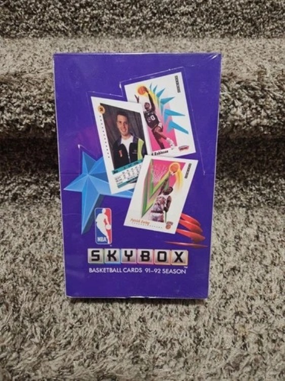 1991-92 NBA スカイボックス バスケットボール カード 新品 工場未開封ボックス|トレーディングカード ラフテル