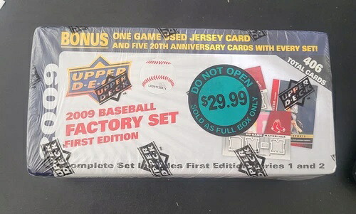 2009年 Upper Deck Factory 初版 ベースボール 1 & 2 シリーズ 未開封 未開封|トレーディングカード ラフテル