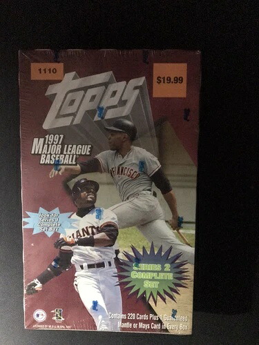 1997 Topps メジャーリーグ ベースボール シリーズ 2 コンプリートセット 未開封ボックス|トレーディングカード ラフテル