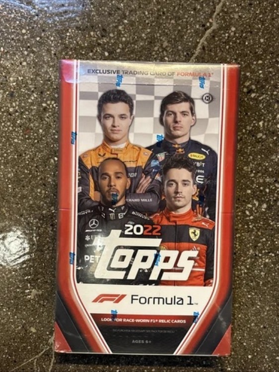 Topps 2022 Formula 1 レーシング ホビーボックス(工場未開封)|トレーディングカード ラフテル