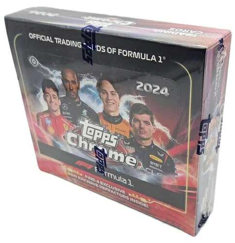 2024 Topps Chrome Formula 1 Racing Qualifying Lap Hobby Lite Box 16パック|トレーディングカード ラフテル