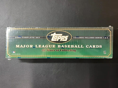 2002 Topps MLB ベースボールカード コンプリートセット シリーズ 1 & 2 工場未開封!|トレーディングカード ラフテル