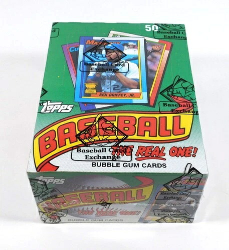 1990 Topps ベースボールボックス (36パック) BBCE ラップ FASC 未開封ケース入り｜トレーディングカード　ラフテル 59,400円