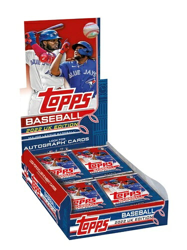 2022 Topps Baseball UK Edition 工場未開封 ホビーボックス｜トレーディングカード　ラフテル