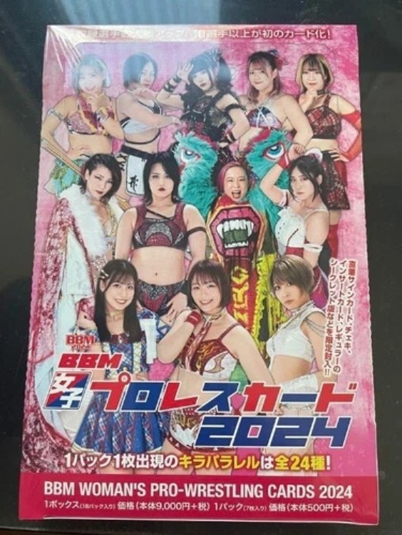 未開封 2024 BBM女子プロレスカード BOX デッドストック|トレーディングカード ラフテル
