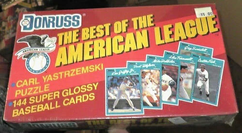 新品工場未開封ボックス 1990 ドンラス ベスト オブ ザ アメリカン リーグ ケン グリフィー ジュニア｜トレーディングカード　ラフテル