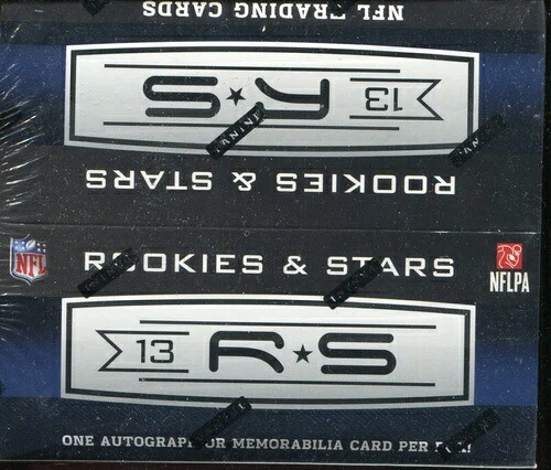 2013 Panini Rookies & Stars Football リテールボックス 24パック オートまたはレリック付き *未開封|トレーディングカード ラフテル