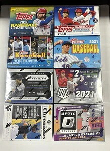 トップス MLB ベースボール ブラスターボックス 8個セット 新品未開封 453枚カード 2020-22｜トレーディングカード　ラフテル