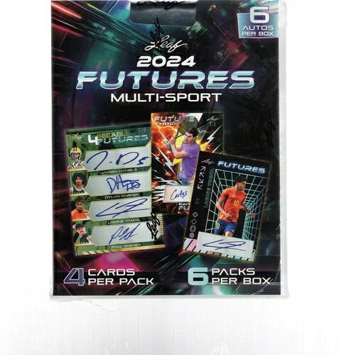 2024年式 リーフフューチャーズ マルチスポーツ 工場未開封 ホビーボックス｜トレーディングカード　ラフテル