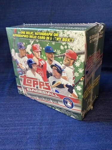 2017 Topps ベースボール シールド ホリデー メガ ボックス-1 オート/レリック! アーロン・ジャッジ RC イヤー!｜トレーディングカード　ラフテル
