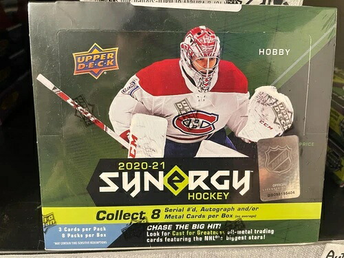 2020-21 Upper Deck SYNERGY ホッケー ホビーボックス - 工場未開封 -｜トレーディングカード　ラフテル