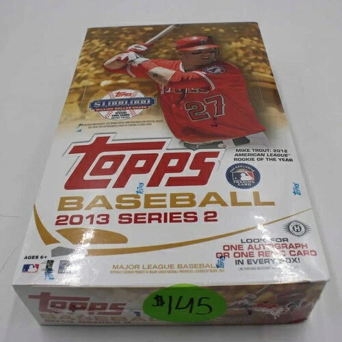 2013 Topps シリーズ2 ベースボール ファクトリーシール ホビーボックス WB1702｜トレーディングカード　ラフテル