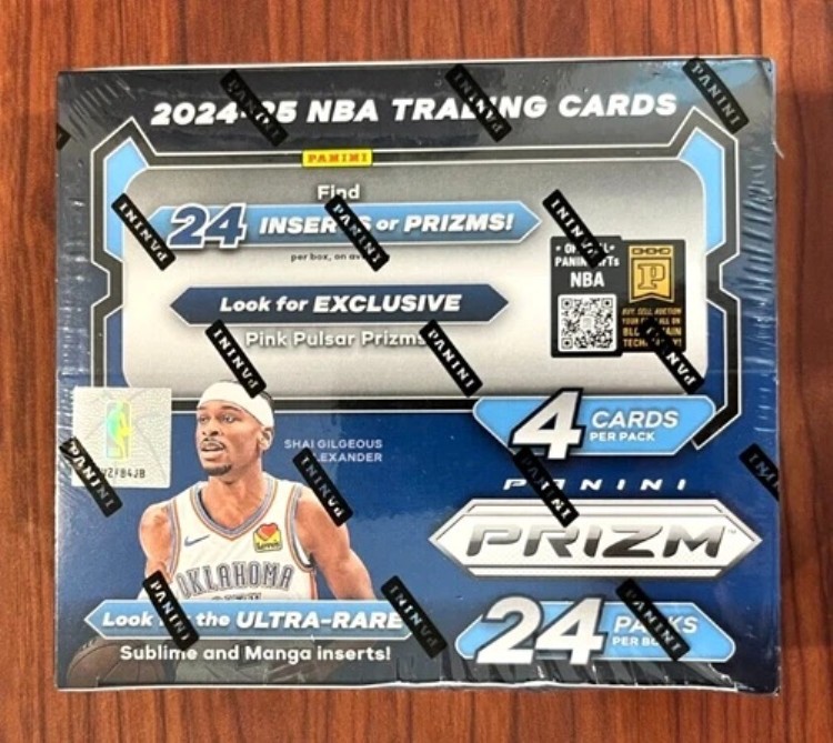 2024-25 パニーニ NBA プリズム バスケットボール リテールボックス 24パック トレーディングカード - 未開封|トレーディングカード ラフテル