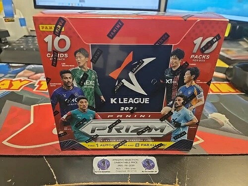 2025年 パニーニ プリズム 韓国Kリーグサッカー ホビーボックス 工場未開封｜トレーディングカード　ラフテル 59,400円