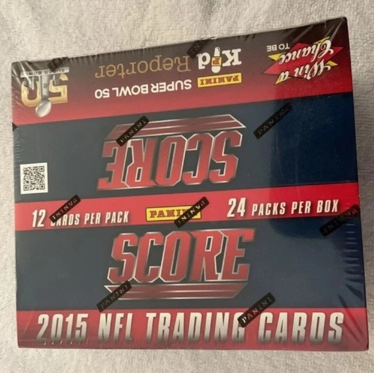 未開封 24パックボックス 2015 スコア NFL フットボール トレーディングカード|トレーディングカード ラフテル