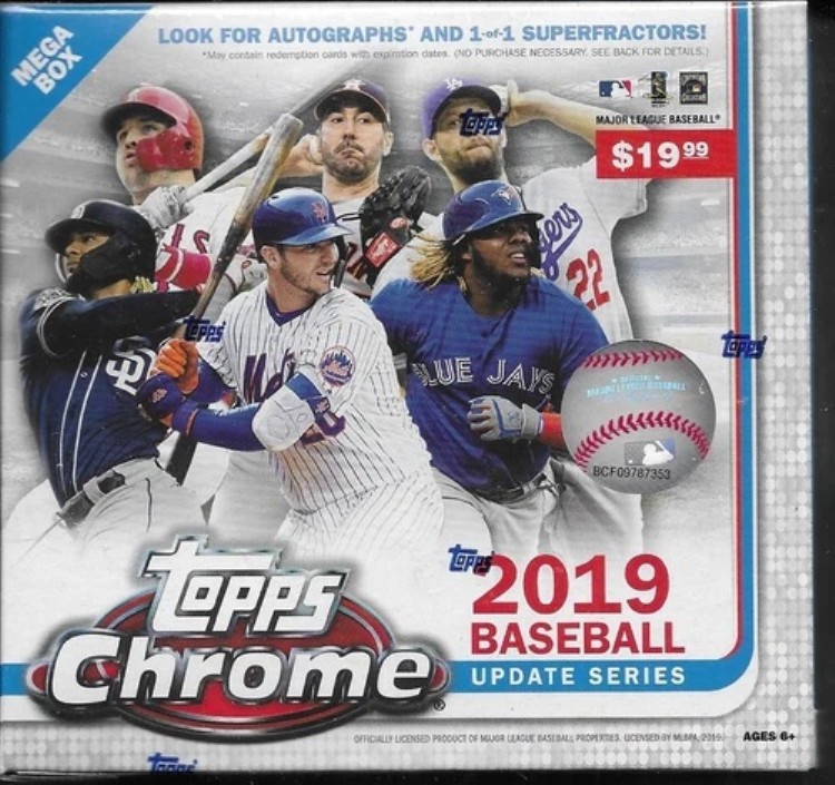 2019 Topps Chrome Update 密封メガボックス - Tatis Guerrero RC の|トレーディングカード ラフテル