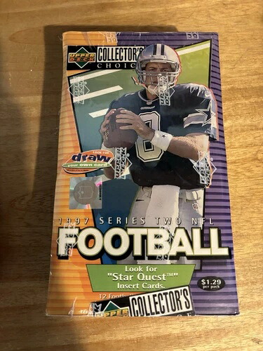1997年 Upper Deck Collector's Choice シリーズ2 NFL フットボール ファクトリーシールボックス|トレーディングカード ラフテル