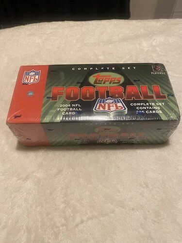 2004 Topps NFL フットボール コンプリートセット 工場未開封ボックス|トレーディングカード ラフテル