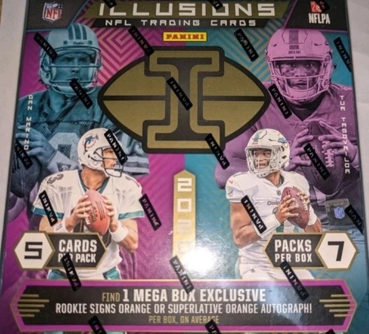 2020 NFL イリュージョン メガボックス 未開封 - オート 1 個バロウハーツラブハーバートトゥア|トレーディングカード ラフテル