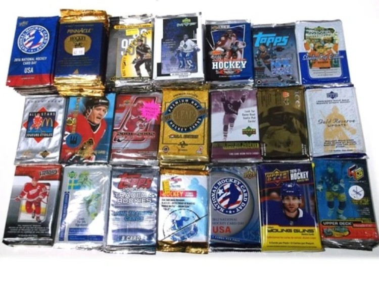 90年代と00年代の未開封ホッケーパック(59個) - UDスカイボックスTopps MVP必見|トレーディングカード ラフテル