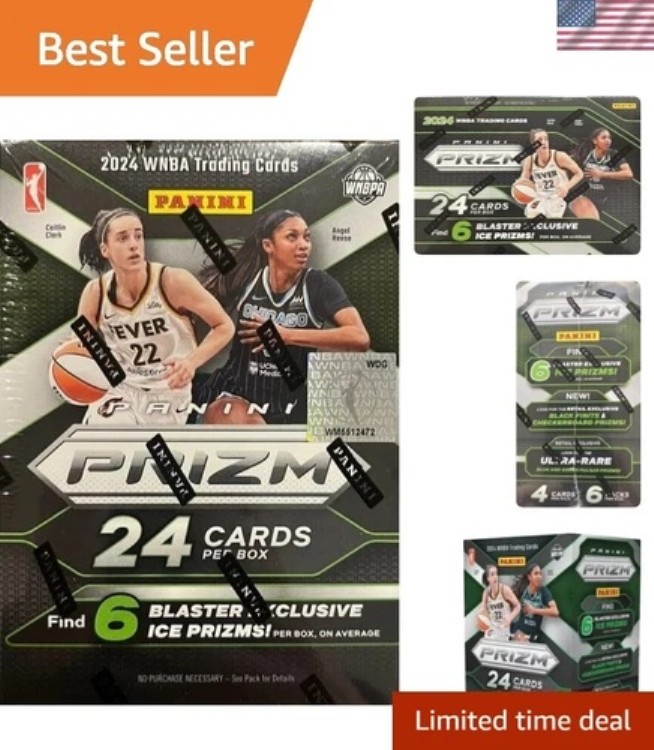 2024 WNBA ブラスターボックス - カード24枚、ICEプリズム6枚、ルーキー＆サインカードを集めよう｜トレーディングカード　ラフテル