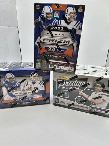Panini 2023 NFL 2x プリズム ブラスター、1x プレステージ ブラスター、密封されたストラウド!|トレーディングカード ラフテル