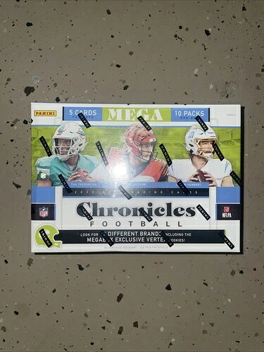2020 Panini NFL Chronicles フットボール メガボックス | 送料無料 | 工場出荷時の密封 |｜トレーディングカード　ラフテル