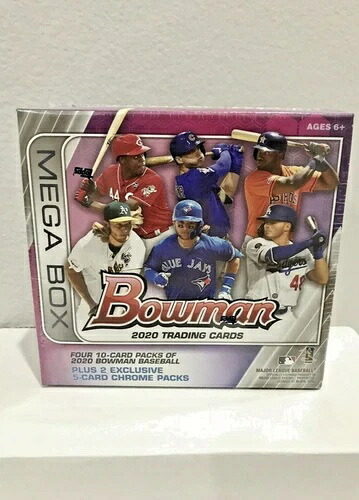 (1) 2020 BOWMAN ベースボール メガボックス ファクトリー 新品未開封 ターゲット限定 MOJO 1st!|トレーディングカード ラフテル