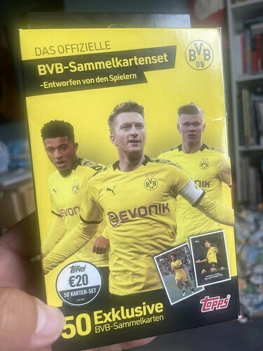 2020 トップス BVB ボルシア ドルトムント 工場密封ボックス セット アーリング ハーランドサンチョジオ|トレーディングカード ラフテル