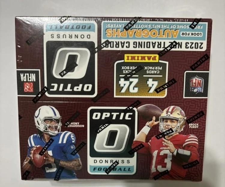 2023 Panini Donruss OPTIC NFL フットボール リテールボックス 工場未開封 24パック｜トレーディングカード　ラフテル