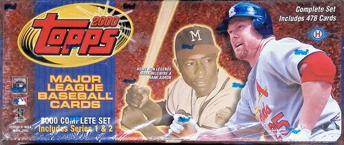 2000 Topps ベースボール コンプリートセット シリーズ 1 および 2 未開封｜トレーディングカード　ラフテル 58,740円