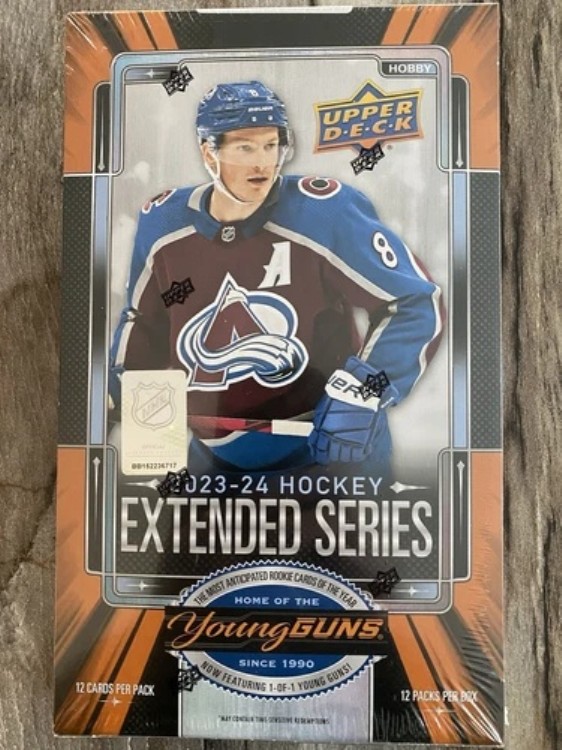 2023-24 UD Upper Deck Extended ホッケー 密封 12 パック ホビー ボックス Bedard ルーキー｜トレーディングカード　ラフテル