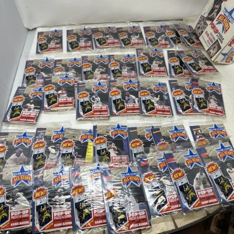 レア 1986年 Donruss ポップアップパズルカード メジャーリーグ オールスターズ (36) パック 未開封|トレーディングカード ラフテル