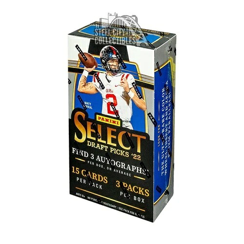 2022年 Panini Select ドラフトピック カレッジフットボール ホビーボックス|トレーディングカード ラフテル