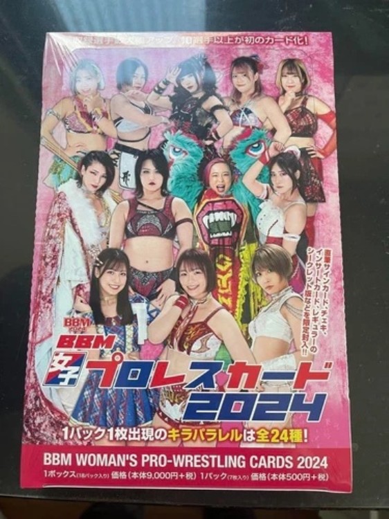 BBM女子プロレスカード 2024 ファクトリーシールボックス | 日本限定 | Rook|トレーディングカード ラフテル