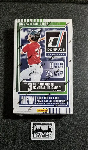 2025年 パニーニ ドンラス MLB ベースボール ホビーボックス 工場未開封|トレーディングカード ラフテル