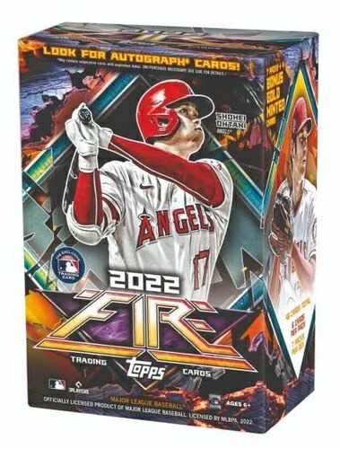 楽天市場】MLB 2022 TOPPS FIRE BASEBALL BOX（送料無料） : トレカ