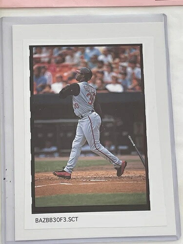 グリフィーJr 2003 Topps Bazooka オリジナル写真 ネガ Vault 1/1 ブランクバック|トレーディングカード ラフテル