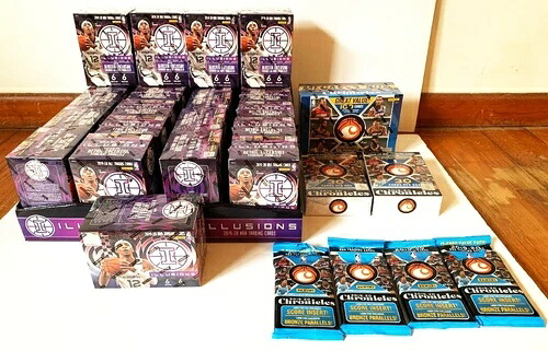 2019-20 パニーニ イリュージョンズ&クロニクルズ NBA トレーディングカード 新品 工場未開封|トレーディングカード ラフテル