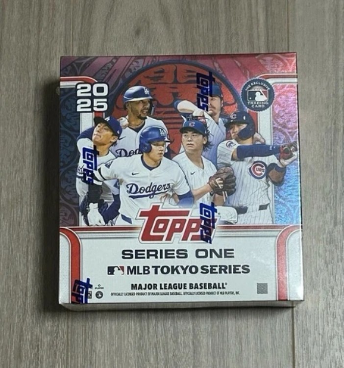 2025 Topps MLBワールドツアー 東京シリーズ限定 シールドボックス ベースボールシリーズ 新品|トレーディングカード ラフテル