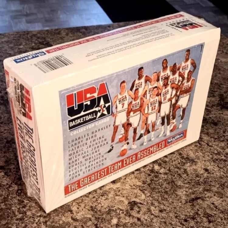 1992 スカイボックス チーム USA バスケットボール ドリームチーム 未開封 工場未開封ボックス｜トレーディングカード　ラフテル