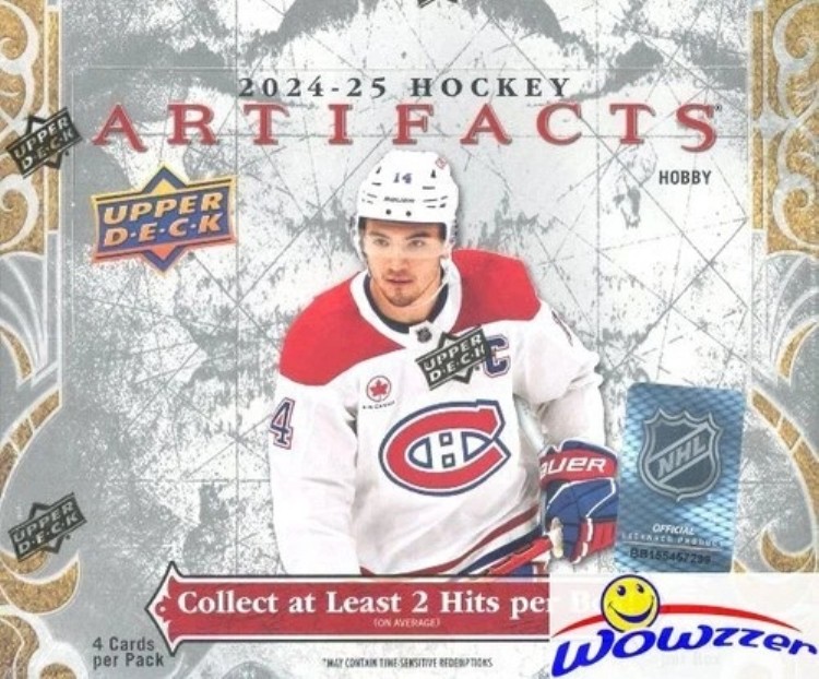 2024/25 Upper Deck ARTIFACTS ホッケー 工場封印 HOBBY Box-3 AUTO/MEM/TECH!|トレーディングカード ラフテル