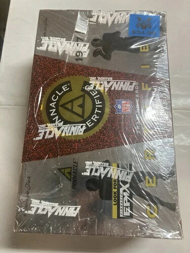 工場で密封された1997年ピナクル完全認定フットボールNFL未開封ワックスボックス20｜トレーディングカード　ラフテル 55,660円