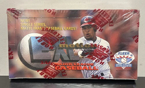 1996年 Fleer Skybox E-XL モーションベースボール 工場未開封 ホビーボックス 数量|トレーディングカード ラフテル