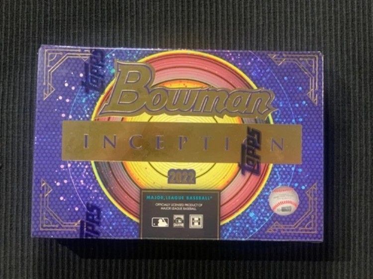 2022 ボウマン インセプション ホビー ベースボール 未開封ボックス 1 箱にオート 2 個入り!画像