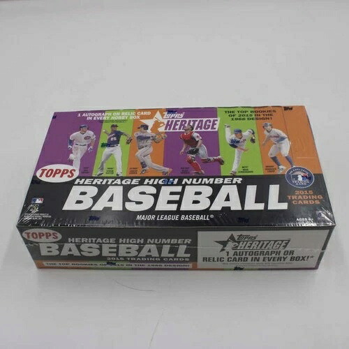 2015 Topps Heritage High Number Baseball ファクトリーシール ホビーボックス WB1677|トレーディングカード ラフテル
