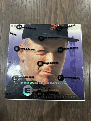 1995 Fleer Skybox Emotion Premiers Edition 野球ボール ファクトリーシールボックス 36パック｜トレーディングカード　ラフテル