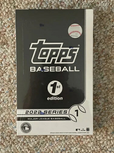 2022 Topps ベースボールシリーズ 1 1stエディション 工場未開封 ホビーボックス｜トレーディングカード　ラフテル