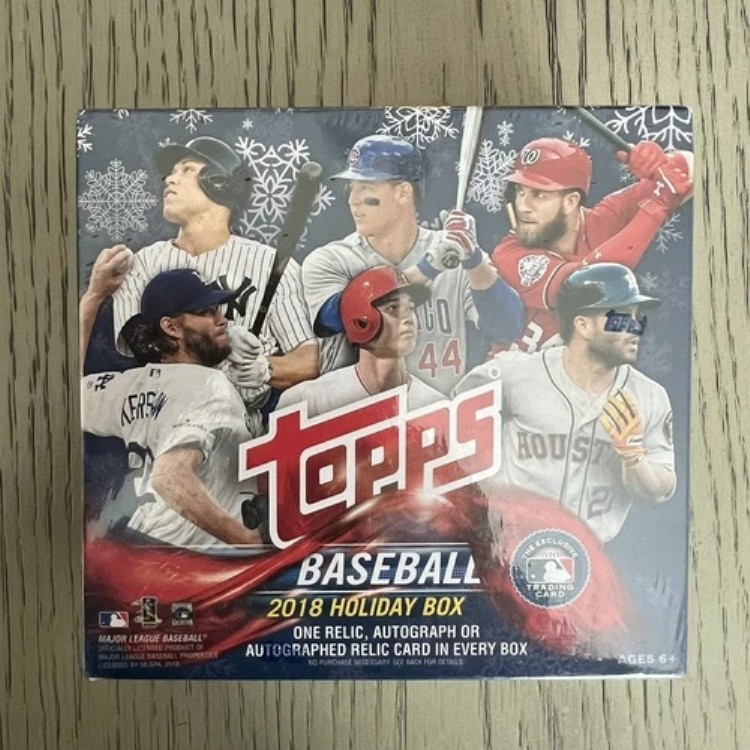 2018 Topps ベースボール シールド ホリデーボックス|トレーディングカード ラフテル