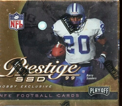 1999年 パシフィック プレステージ SSD ホビー シールド フットボールボックス 16パック、1パックあたりカード5枚|トレーディングカード ラフテル